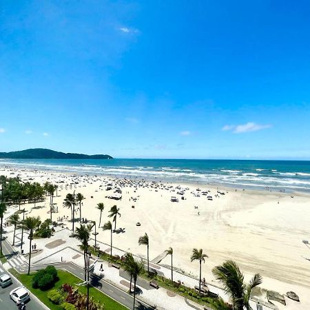 Apartamento Guilhermina De Frente Para O Mar Praia Grande  Exterior photo
