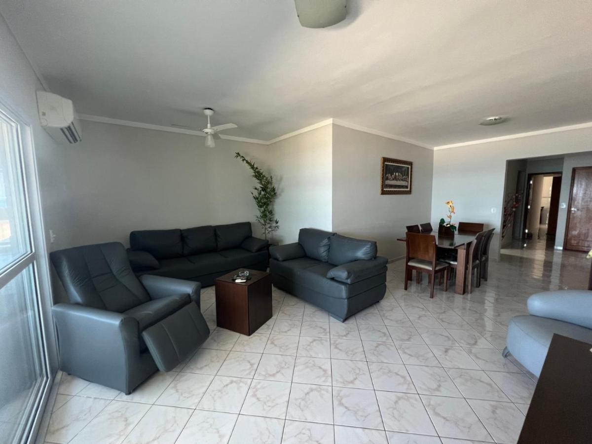 Apartamento Guilhermina De Frente Para O Mar Praia Grande  Exterior photo