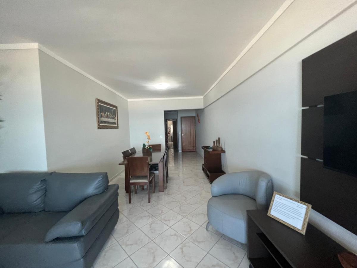 Apartamento Guilhermina De Frente Para O Mar Praia Grande  Exterior photo
